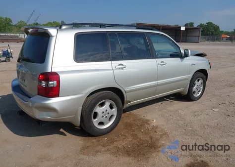 2004 Toyota Highlander Limited V6 z USA, uszkodzony, nr VIN JTEDP21A840024581